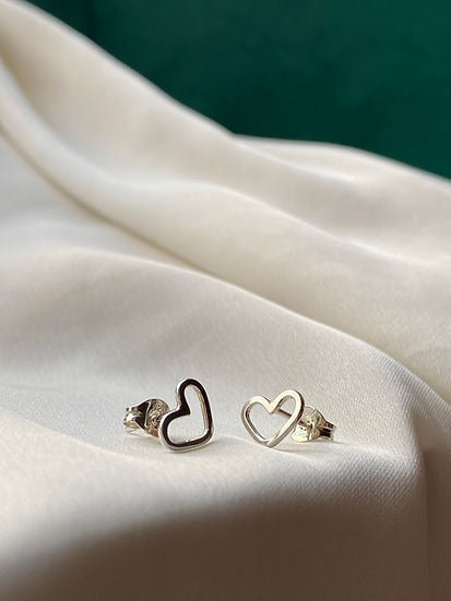 Heart Studs