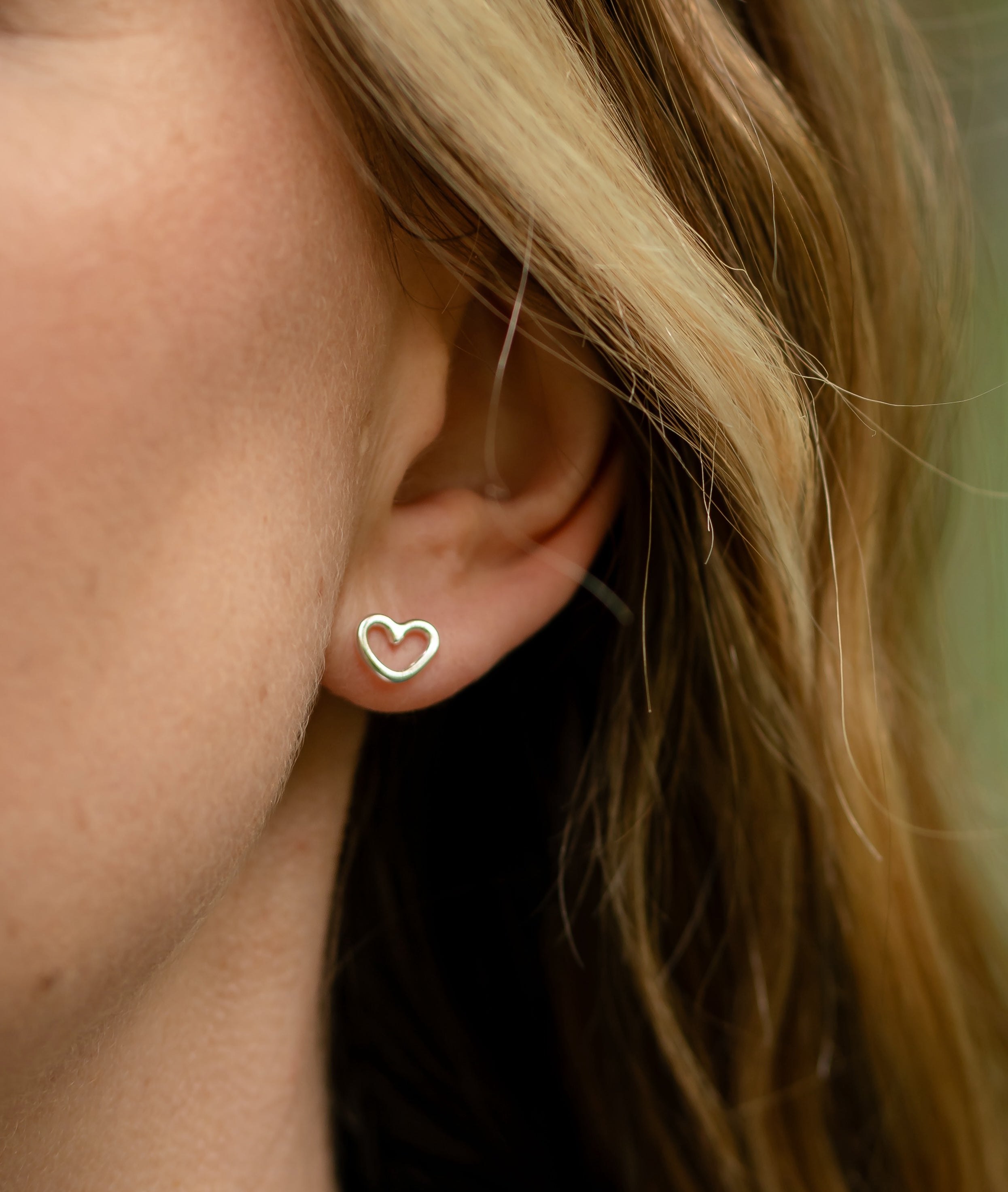 Heart Studs